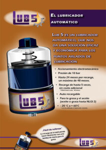 distribuidor lub5 lubricador automatico españa