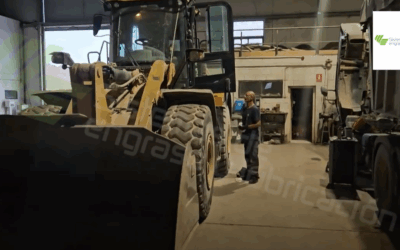 REPARACIÓN ENGRASE AUTOMATICO EN PALA CATERPILLAR 950M